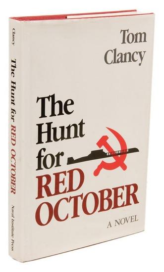 Appraisal: CLANCY Tom The Hunt for Red October first edition Annapolis