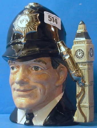 Appraisal: Royal Doulton Large Character Jug Policeman The London Bobby D