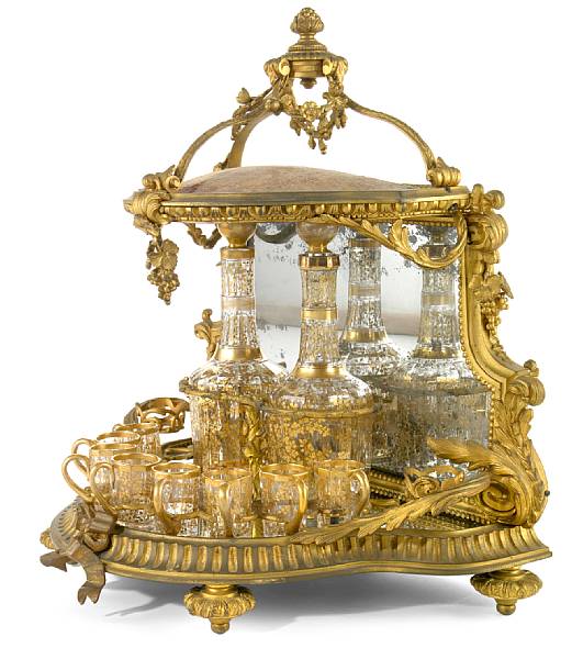 Appraisal: A Napoleon III gilt bronze tantalus third quarter th century