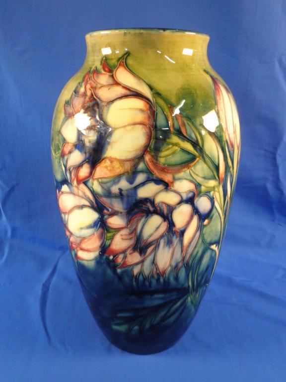 Appraisal: A William Moorcroft vase with tube line decoration in the