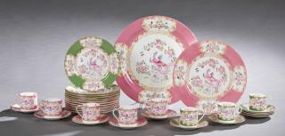 Appraisal: Thirty-Three Piece Partial Dinner Service th c by Minton in