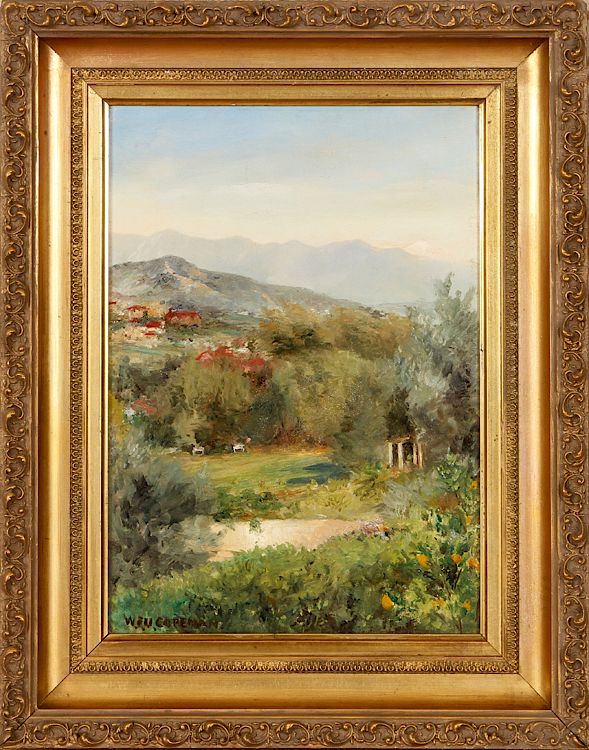 Appraisal: WILLIAM FREDERICK UTTING COPEMAN OIL ON CANVAS William Frederick Utting