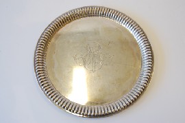 Appraisal: GERMAN SILVER TRAY