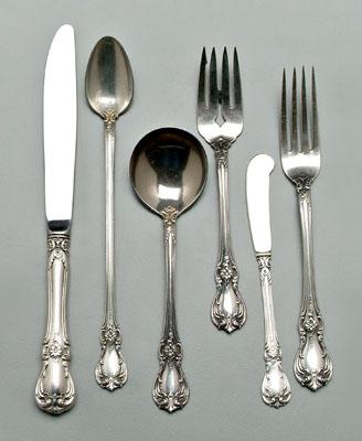 Appraisal: Towle Old Master sterling flatware pieces no monograms oz T