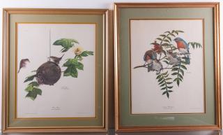 Appraisal: Ray Harm Framed Wildlife Art Pair Two Ray Harm prints