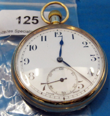 Appraisal: CT J W Benson single cased pocket Watch total weight