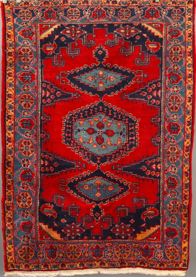 Appraisal: Persian Vis Carpet ' x '