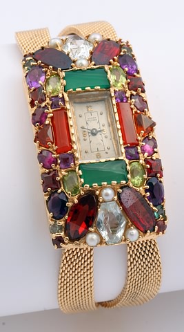 Appraisal: KY jewel Swiss movement Operating condition Accented with various shaped