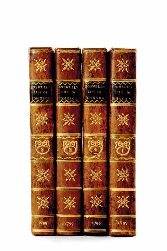 Appraisal: Rare Books The Life of Samuel Johnson Boswell James THE