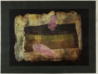 Appraisal: MIQUEL ANGEL RIOS ARGENTINIAN-AMERICAN B Untitled I mixed media on