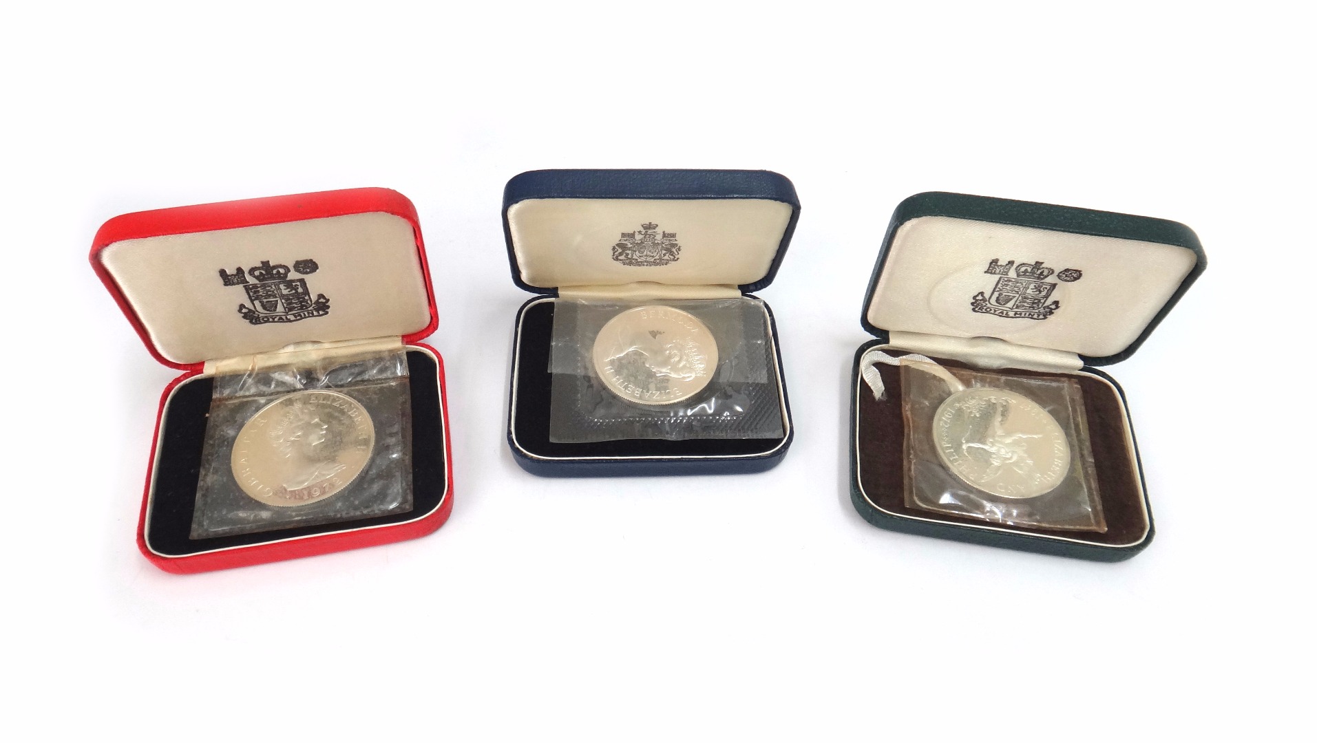 Appraisal: A collection of modern silver proof coinage some by Pobjoy