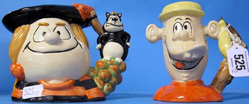 Appraisal: Royal Doulton Small Character Jugs Minnie The Minx D and