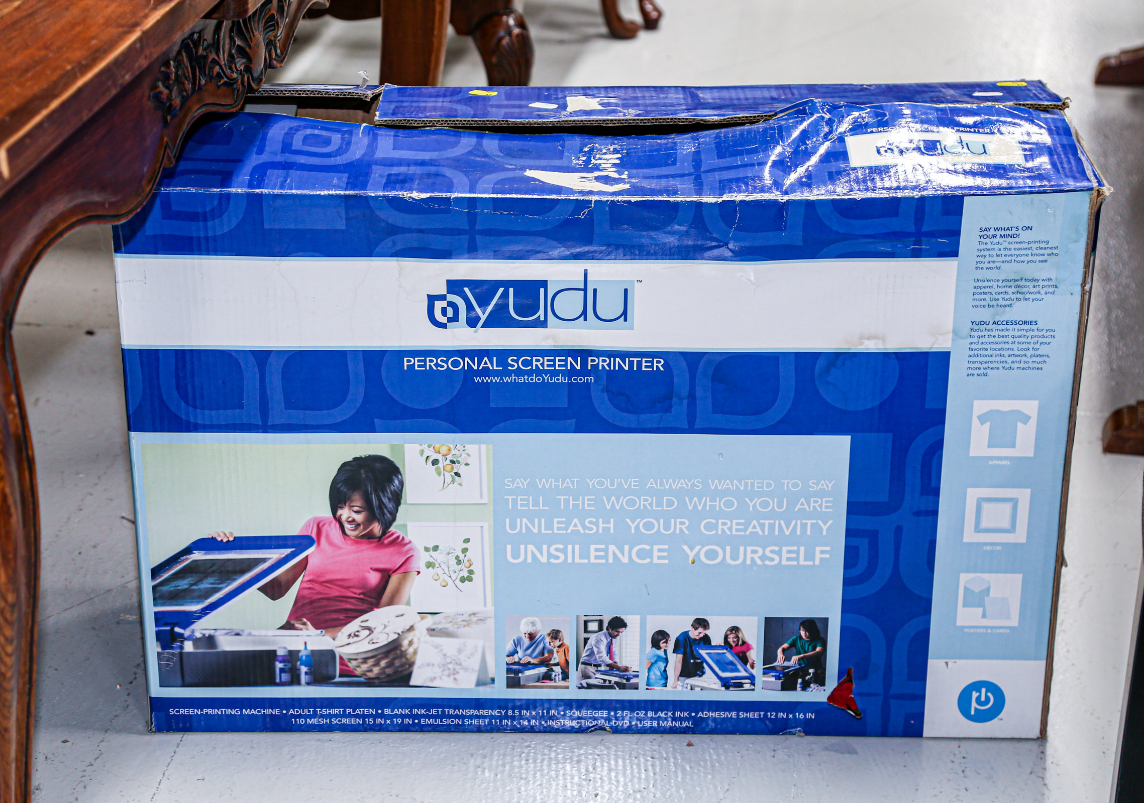 Appraisal: YUDU PERSONAL SILK SCREEN PRINTER With the original box