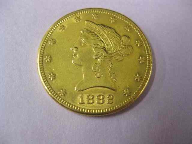 Appraisal: U S Liberty Head Gold Coin choice A U