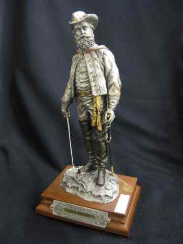 Appraisal: Chilmark Pewter Civil War Figurine ''J E B Stuart'' by