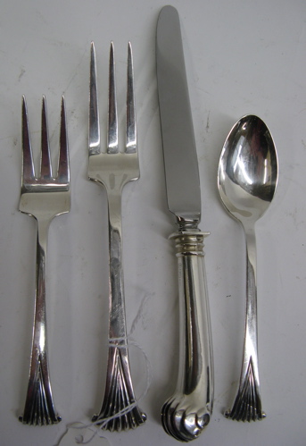 Appraisal: TUTTLE STERLING SILVER TABLE WARE eleven pieces now made to