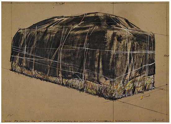 Appraisal: CHRISTO Packed Hay Project for the Institute of Contemporary Art