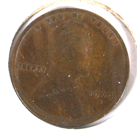 Appraisal: -S VDB Lincoln Head Penny Key Date