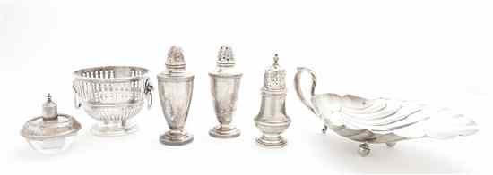 Appraisal: A Collection of American Sterling Silver and Sterling Mounted Articles