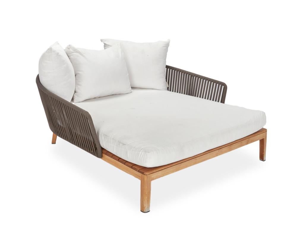 Appraisal: A JANUS et Cie Mood outdoor daybed st Century With