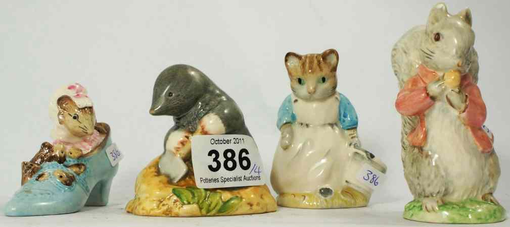 Appraisal: Royal Albert Beatrix Potter Figures Ribby and the Patty Pan