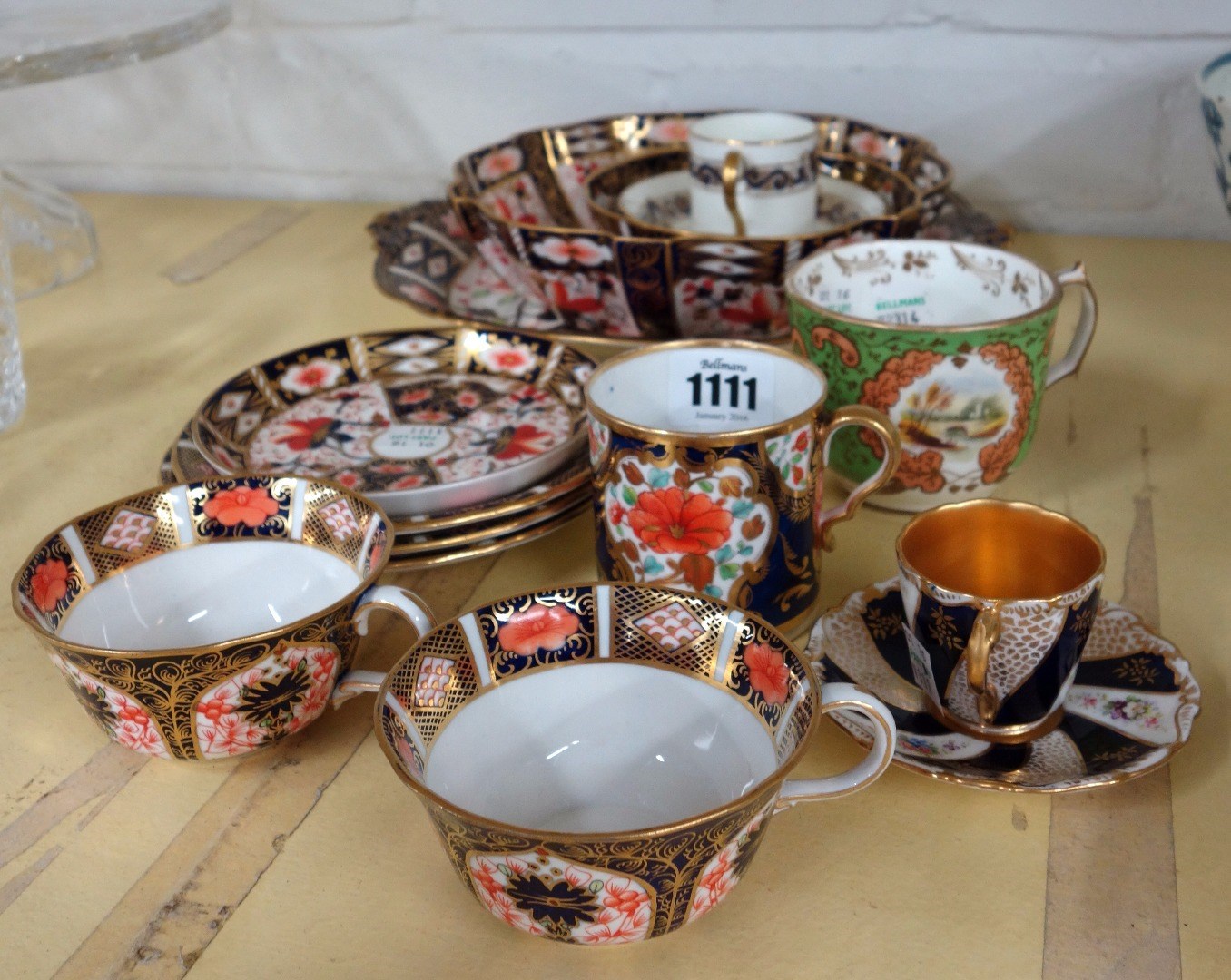 Appraisal: A quantity of Royal Crown Derby Imari pattern tea wares