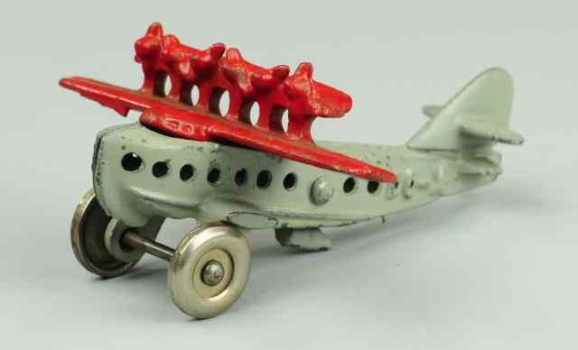 Appraisal: HUBLEY DO-X SEAPLANE Cast iron grey fuselage with red wing