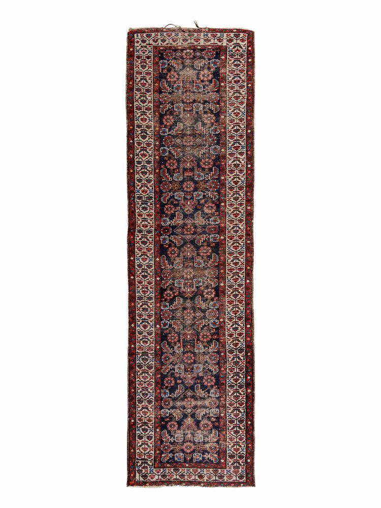 Appraisal: A Hamadan Wool Runner A Hamadan Wool Runner th Century