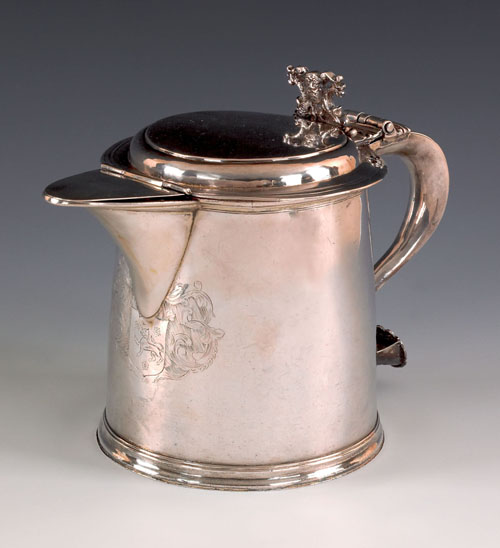 Appraisal: Boston Massachusetts silver tankard ca bearing the touch of John