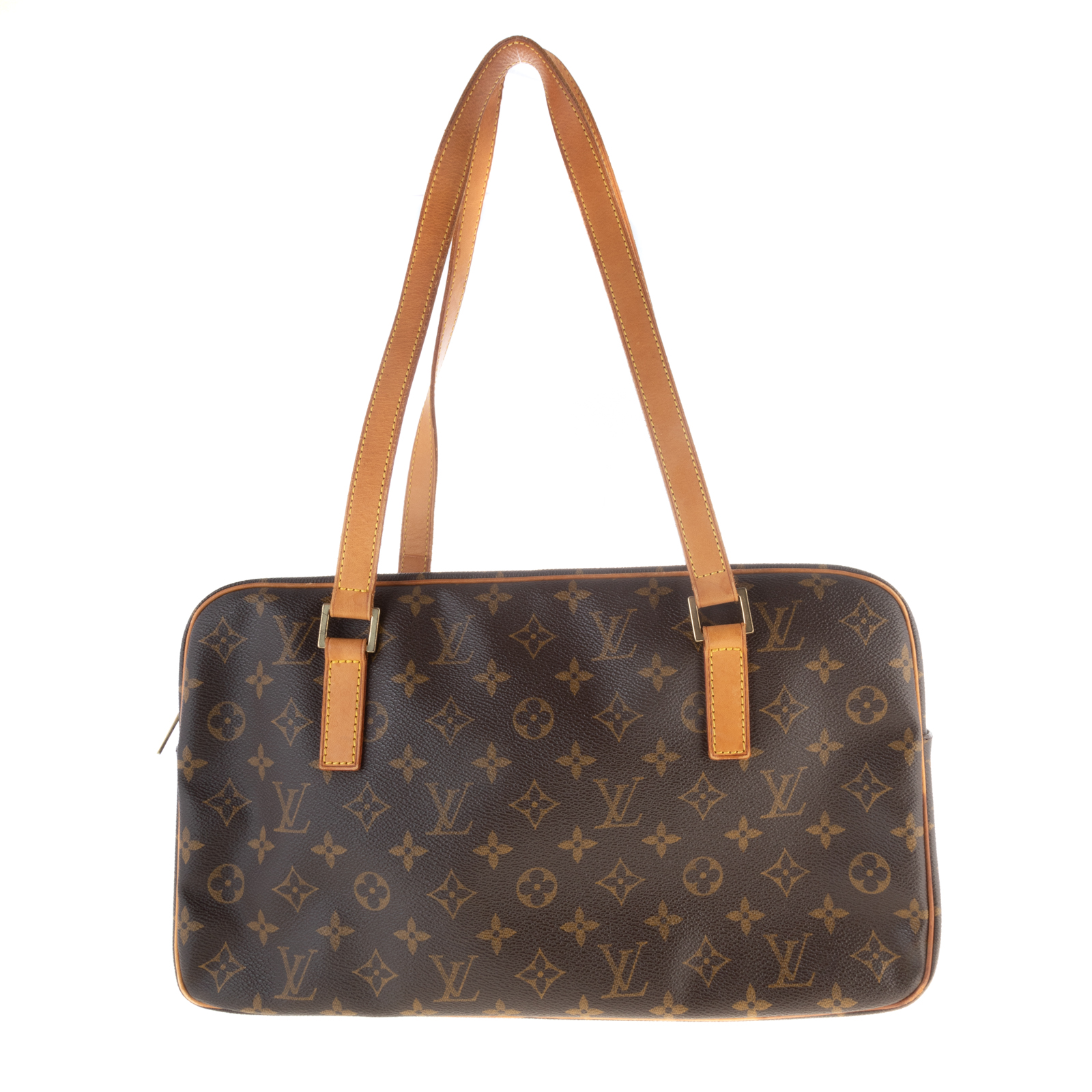 Appraisal: A LOUIS VUITTON MONOGRAM CITE GM A brown and tan