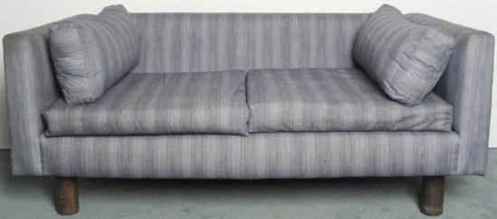 Appraisal: Loveseat with chunky legs Women's Center tag