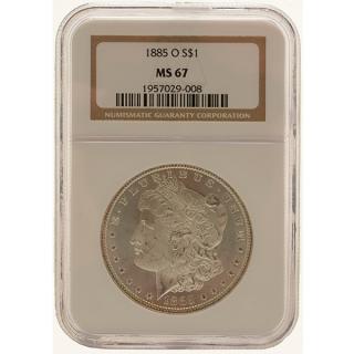 Appraisal: US O Morgan NGC MS US O Morgan NGC MS