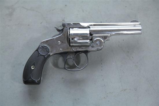 Appraisal: SMITH WESSON REVOLVER Double action third model revolver - round