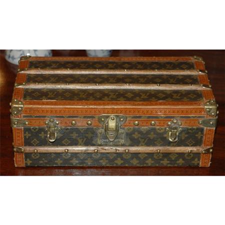 Appraisal: Louis Vuitton Miniature Steamer Trunk Estimate -