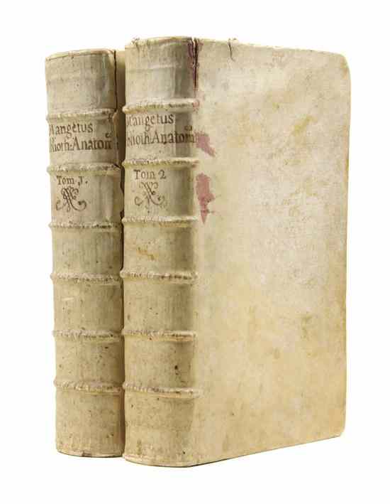 Appraisal: ANATOMY LE CLERC D AND J J MANGET Bibliotheca Anatomica