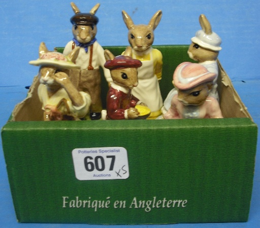 Appraisal: Royal Doulton Bunnykins Figures from the Nursery Rhyme Collection comprising