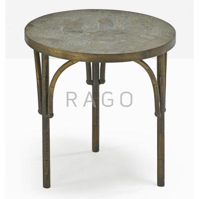 Appraisal: PHILIP AND KELVIN LaVERNE Chan side table Condition Report