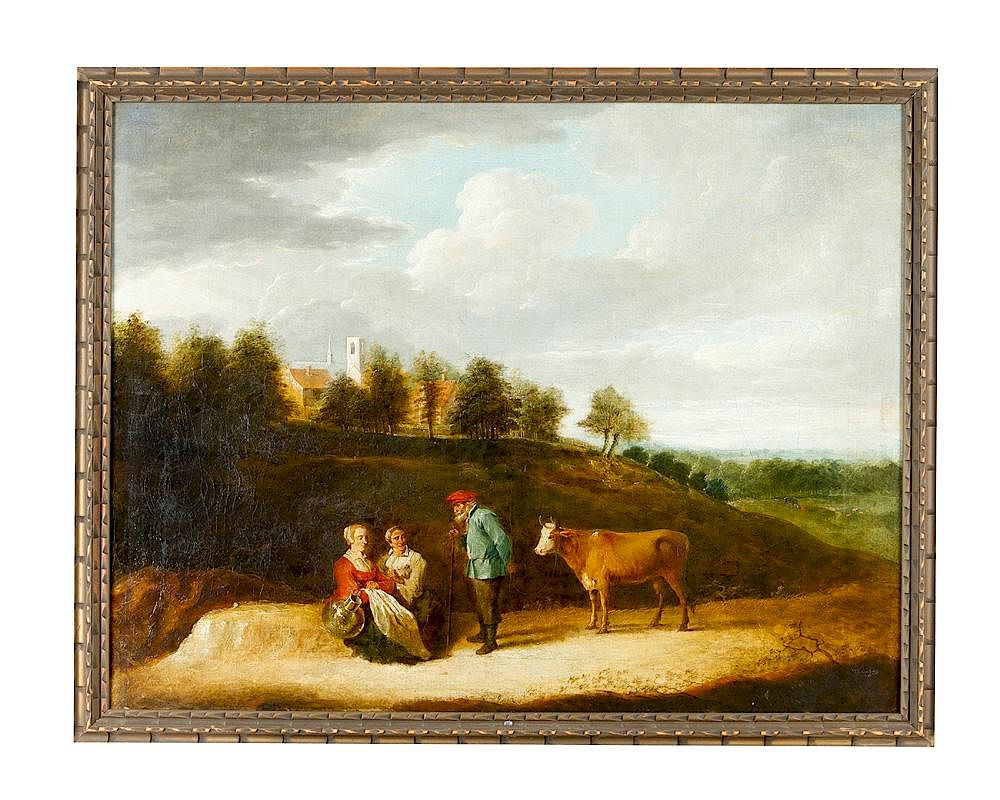 Appraisal: David Teniers the younger - -attributed David Teniers the younger