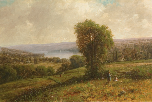 Appraisal: CLOUGH GEORGE L American - A View to the Lake