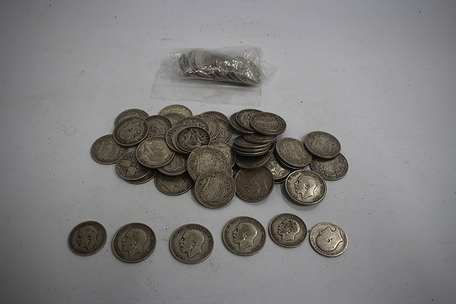 Appraisal: A QUANTITY OF VARIOUS HALF CROWNS and florins all pre-