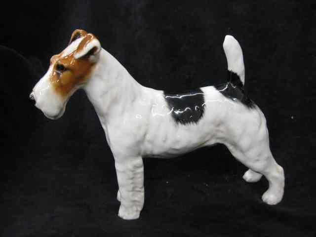 Appraisal: Royal Doulton Figurine of a Rough HairedTerrier Ch Crackley Starler