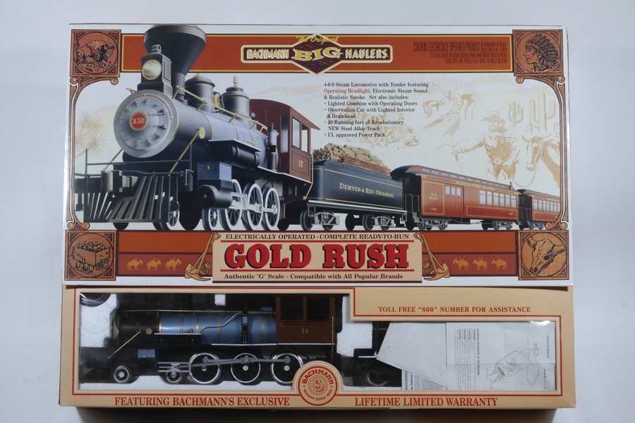 Appraisal: BACHMANN GOLD RUSH BIG HAULER TRAIN SET Boxed Gold Rush