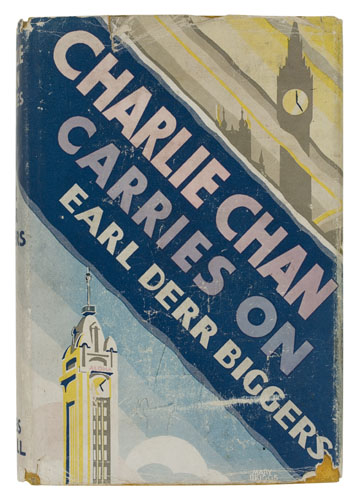 Appraisal: BIGGERS EARL DERR Charlie Chan Carries On vo yellow cloth