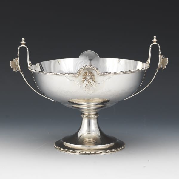 Appraisal: BROWNE SPAULDING AESTHETIC MOVEMENT STERLING SILVER CENTERPIECE x x -