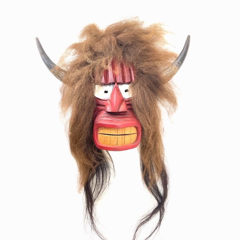 Appraisal: Native American Cherokee Booger Dance Mask Native American Cherokee Booger