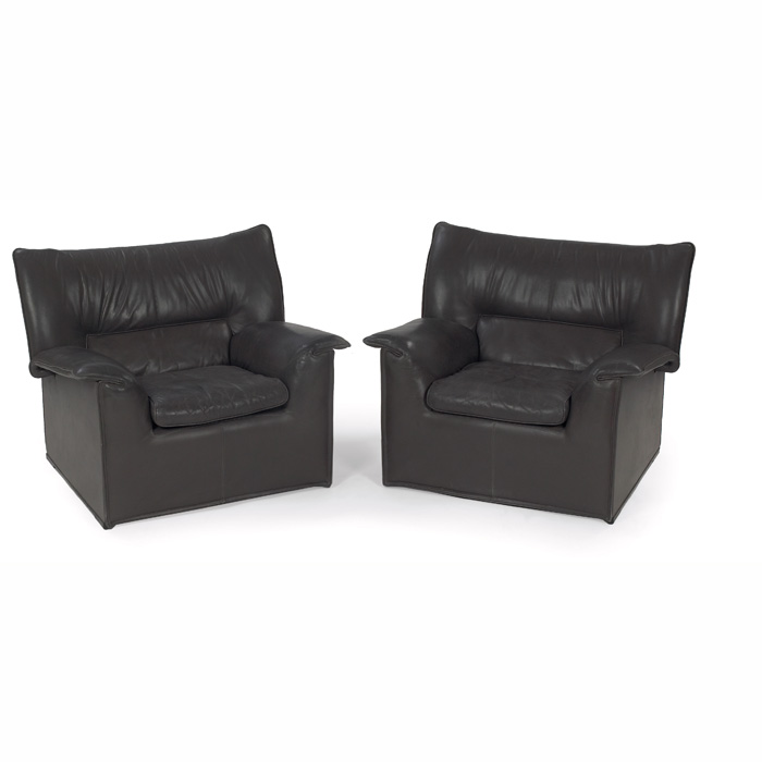 Appraisal: Afra and Tobia Scarpa Lauriana chairs pair by B B