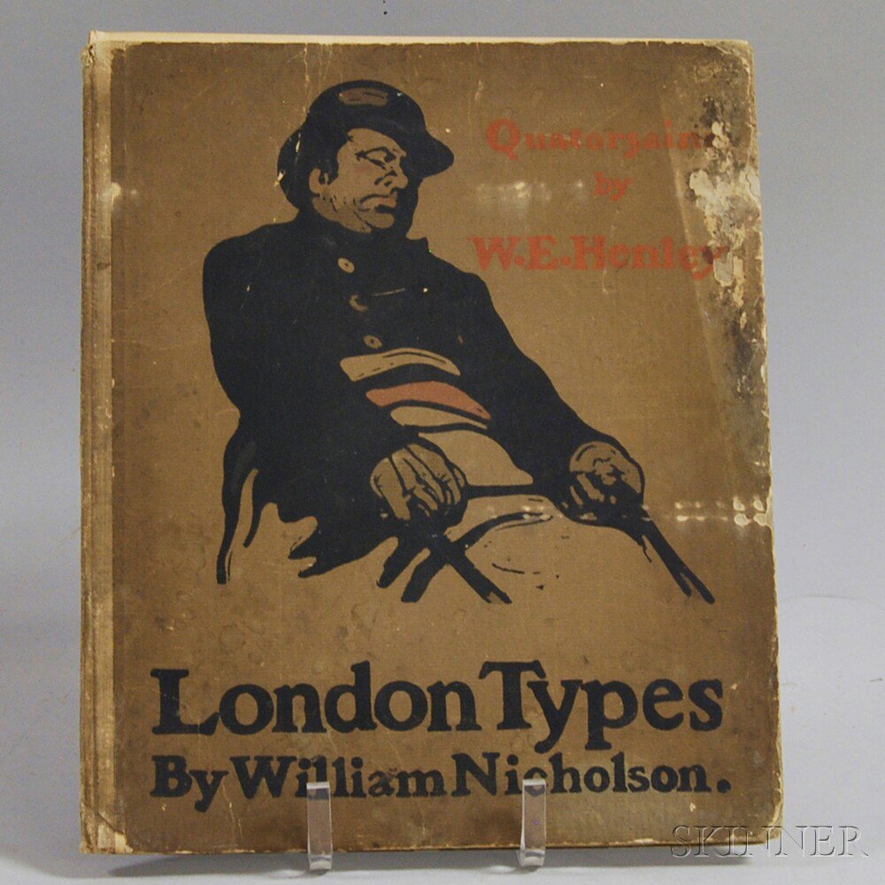 Appraisal: William Nicholson British - London Types with Quatorzains by W