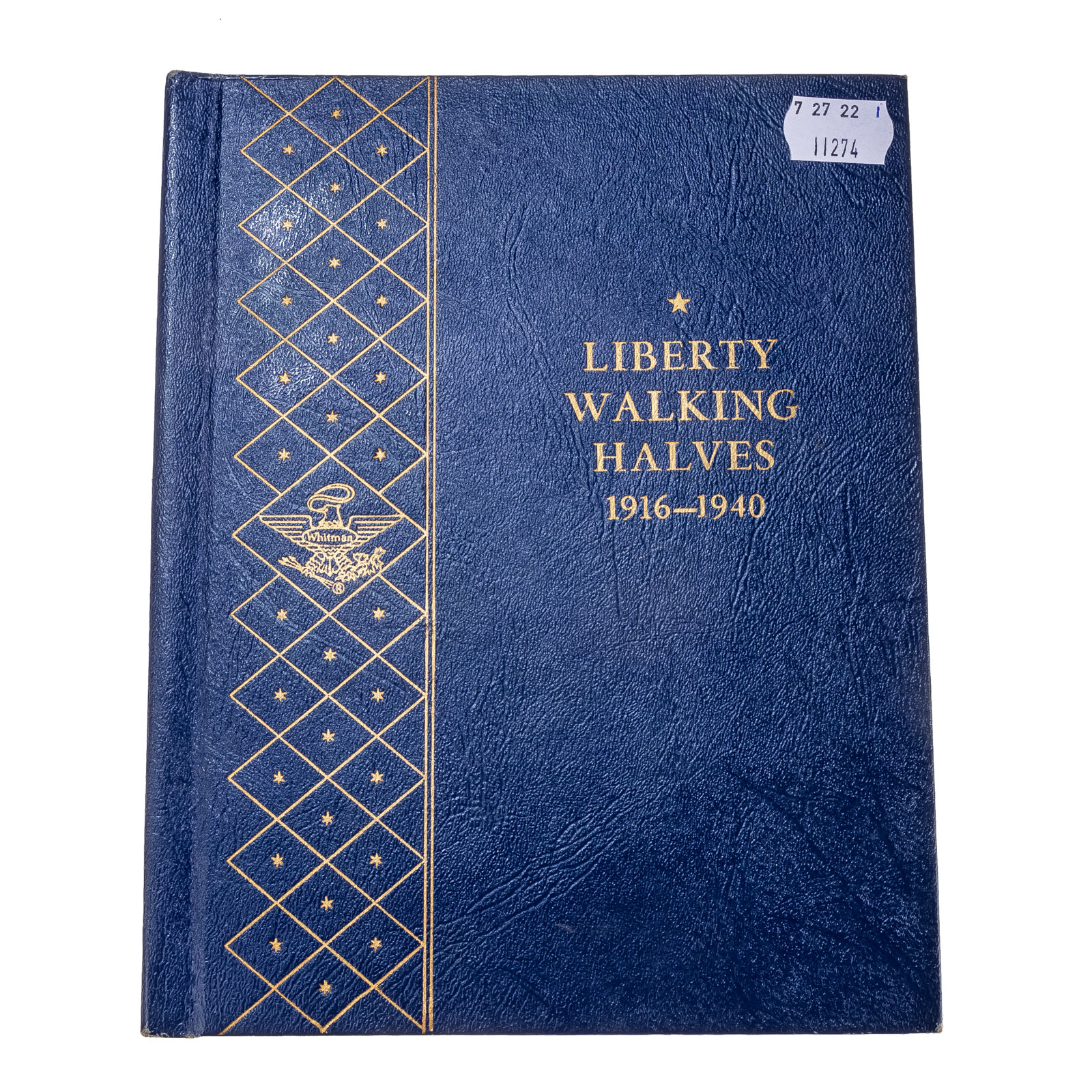 Appraisal: NICE WALKING LIBERTY HALF DOLLAR SET - Housed in a