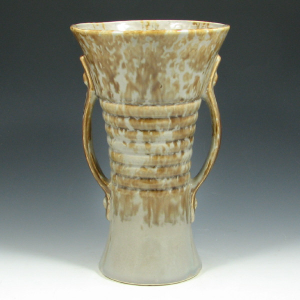 Appraisal: Brush - Vase - Mint Brush handled vase with very