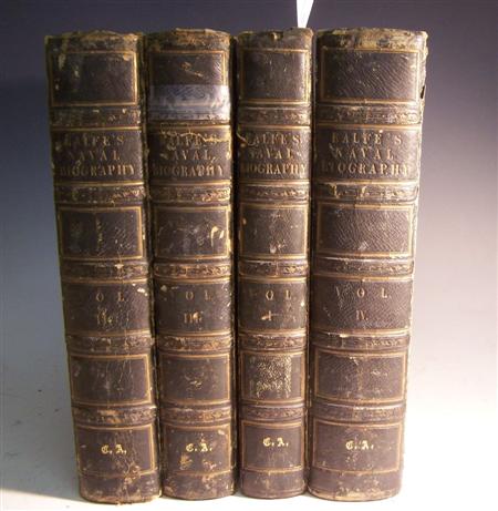 Appraisal: Ralfe J The naval biography of Great Britain London Whitemore